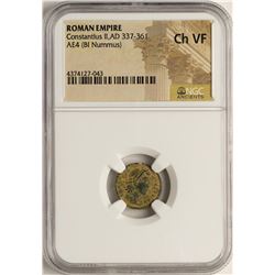 Constantius II, 337-361 AD Ancient Roman Empire NGC Ch VF