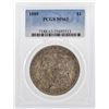 Image 1 : 1889 $1 Morgan Silver Dollar Coin PCGS MS63