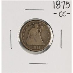 1875-CC Twenty Cent Piece Coin