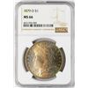 Image 2 : 1879-O $1 Morgan Silver Dollar Coin NGC MS66 Amazing Toning