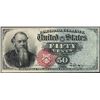 Image 1 : Fourth Issue Fifty Cents Fractional Currency Note