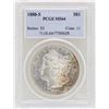 Image 1 : 1880-S $1 Morgan Silver Dollar Coin PCGS MS64