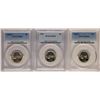 Image 1 : Lot of (3) Jefferson Nickel Coins PCGS Graded