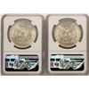 Image 2 : Lot of (2) 1900 $1 Morgan Silver Dollar Coins NGC MS64