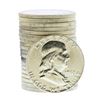 Image 1 : Roll of (20) Brilliant Uncirculated 1963-D Franklin Half Dollar Coins