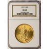 Image 1 : 1915-S $20 St. Gaudens Double Eagle Gold Coin NGC MS63