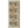 Image 1 : Uncut Sheet of (4) State of Louisiana Baby Bond Obsolete Notes