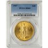 Image 1 : 1927 $20 St. Gaudens Double Eagle Gold Coin PCGS MS65