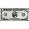 Image 1 : 1914 $5 Federal Reserve Bank Note Philadelphia