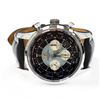 Image 1 : Breitling Mens Transocean Chronograph Unitime Steel 46mm Black Dial Watch