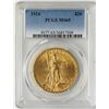 Image 1 : 1924 $20 St. Gaudens Double Eagle Gold Coin PCGS MS65