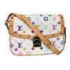 Image 1 : Louis Vuitton White Multicolor Monogram Sologne Shoulder Bag