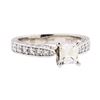 Image 1 : 1.52 ctw Diamond Ring - Platinum