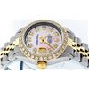 Image 6 : Rolex Ladies 2 Tone 14K Pink MOP Diamond Datejust Wristwatch