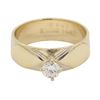 Image 1 : 0.35 ctw Diamond Ring - 14KT Yellow Gold