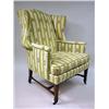 Image 1 : A GEORGE III STYLE MAPLE EASY CHAIR
