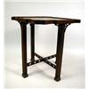 Image 1 : A GEORGE III STYLE MAHOGANY GAMES TABLE