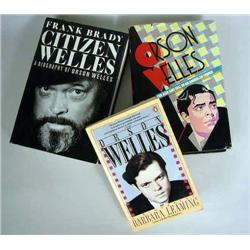 THREE BOOKS ON ORSON WELLS