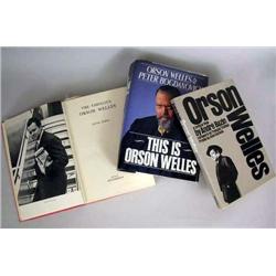 THREE BOOKS ON ORSON WELLS