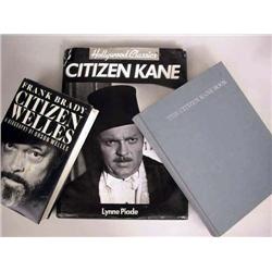 THREE BOOKS ON ORSON WELLS