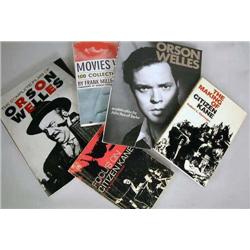 FIVE BOOKS ON ORSON WELLES AND CITIZEN KANE