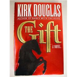 A SIGNED COPY OF THE GIFT, A NOVEL BY KIRK DOUGLA