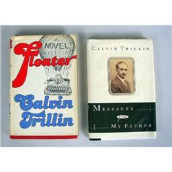 TWO BOOKS BY CALVIN TRILLIN BOTH INSCRIBED TO RUT