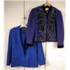 Image 1 : A LOUIS FERAUD COBALT BLUE SUIT Together with a L