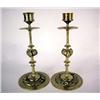 Image 1 : A PAIR OF CAST BRASS CANDLESTICKS, FRENCH