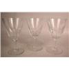 Image 1 : A SET OF TWELVE BACCARAT COLORLESS STEMMED GLASSE