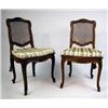 Image 1 : A PAIR OF LOUIS XV STYLE CARVED AND CANED CHAISES