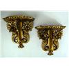 Image 1 : A PAIR OF GILTWOOD WALL BRACKETS