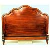 Image 1 : A LOUIS XV STYLE WALNUT BEDSTEAD