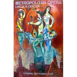 A CHAGALL OPERA POSTER