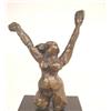 Image 1 : A BRONZE FIGURE OF WOMAN