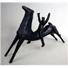 Image 1 : A BRONZE STATUE, TITLED "MAN ON HORSE"