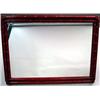 Image 1 : A CHINESE STYLE RED-PAINTED FAUX BAMBOO LOOKING G