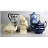 Image 1 : A GROUP OF THREE ASSORTED TEAPOTS