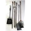 Image 1 : A MISCELLANEOUS GROUP OF STEEL FIRE TOOLS