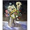 Image 1 : AN OIL ON CANVAS STILL LIFE