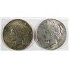 Image 1 : 1934-D & 1935 PEACE DOLLARS XF/ AU'S