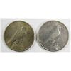 Image 2 : 1934-D & 1935 PEACE DOLLARS XF/ AU'S