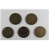Image 2 : 5- FLYING EAGLE CENTS- VG'S