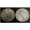 Image 2 : 1941 & 1943 WALKING LIBERTY HALF DOLLARS