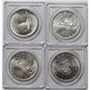 Image 1 : 4- GEM BU CANADA SILVER DOLLARS