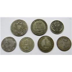 6-FOREIGN COIN LOT