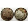 Image 1 : 1896 & 1898 MORGAN DOLLARS