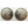 Image 1 : 1882 & 1884 MORGAN DOLLARS BU/UNC