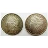 Image 1 : BU/UNC TONED MORGAN DOLLARS 1878-S & 1879-S