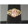 Image 8 : 3 - 10K GOLD LADIES RINGS; RAINBOW TOPAZ SIZE 7,